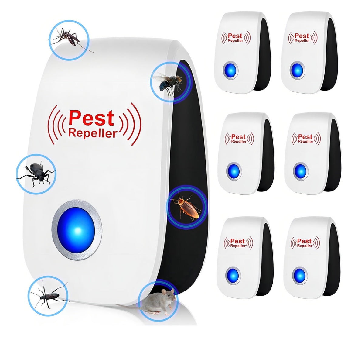 •	Repelente ultrasónico de insectos