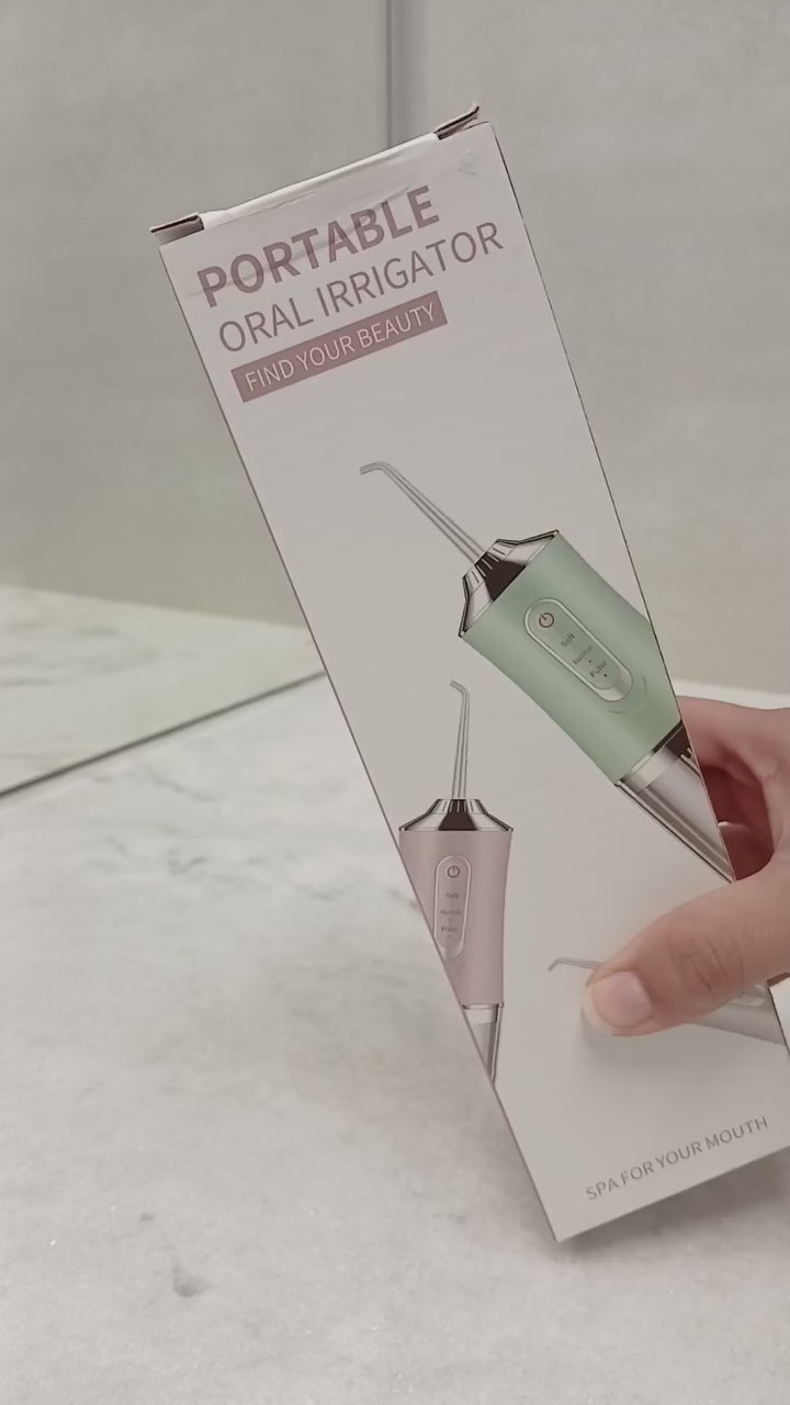 💧 Irrigador Dental Portátil – Limpieza Profesional en Casa